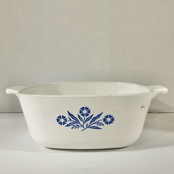 Corning Ware 1 qt & 1.5 qt Cornflower Blue & Saucepan Cradle P-11-M-1 - Picture 3 of 13